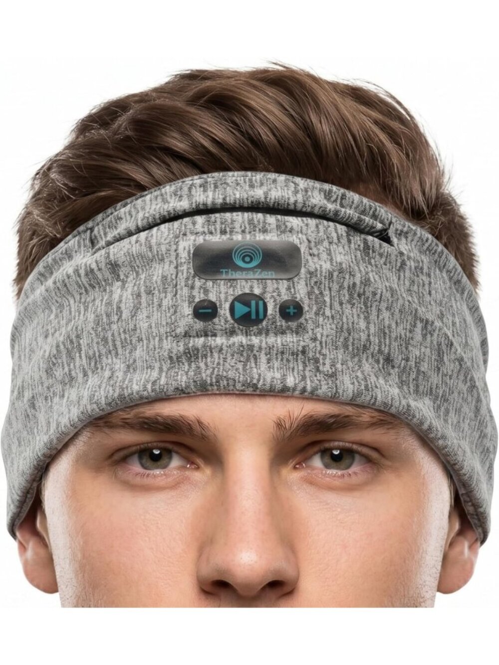 Adjustable Wireless Bluetooth Headband Headphones for Exercise, Sleep & Travel